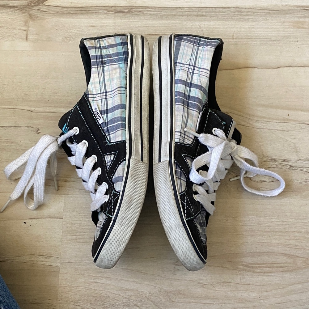Vans plaid Sneakers with White Accents